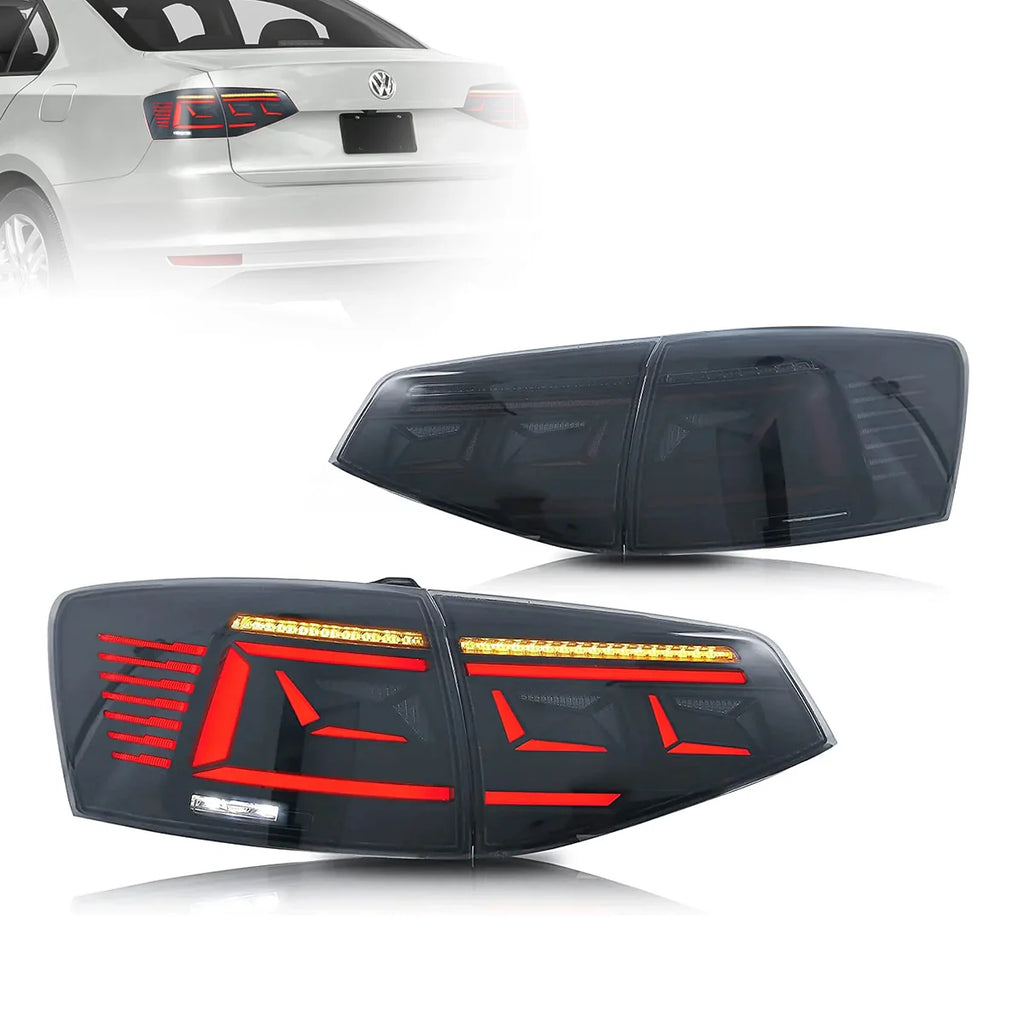 15-18 Volkswagen Jetta mk6.5 Gen (A6) Vland II LED Tail Lights With Dynamic Welcome Lighting