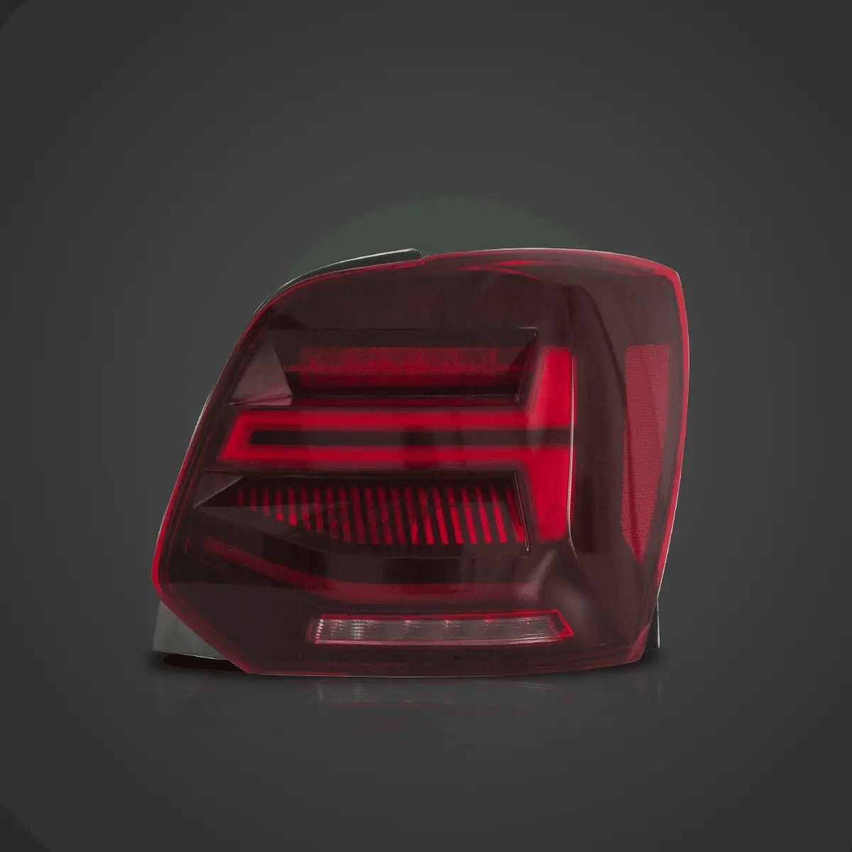 09-17 VW Polo MK5 Vland LED Aftermarket Tail Lights With Sequential Turn Signal [E-mark]