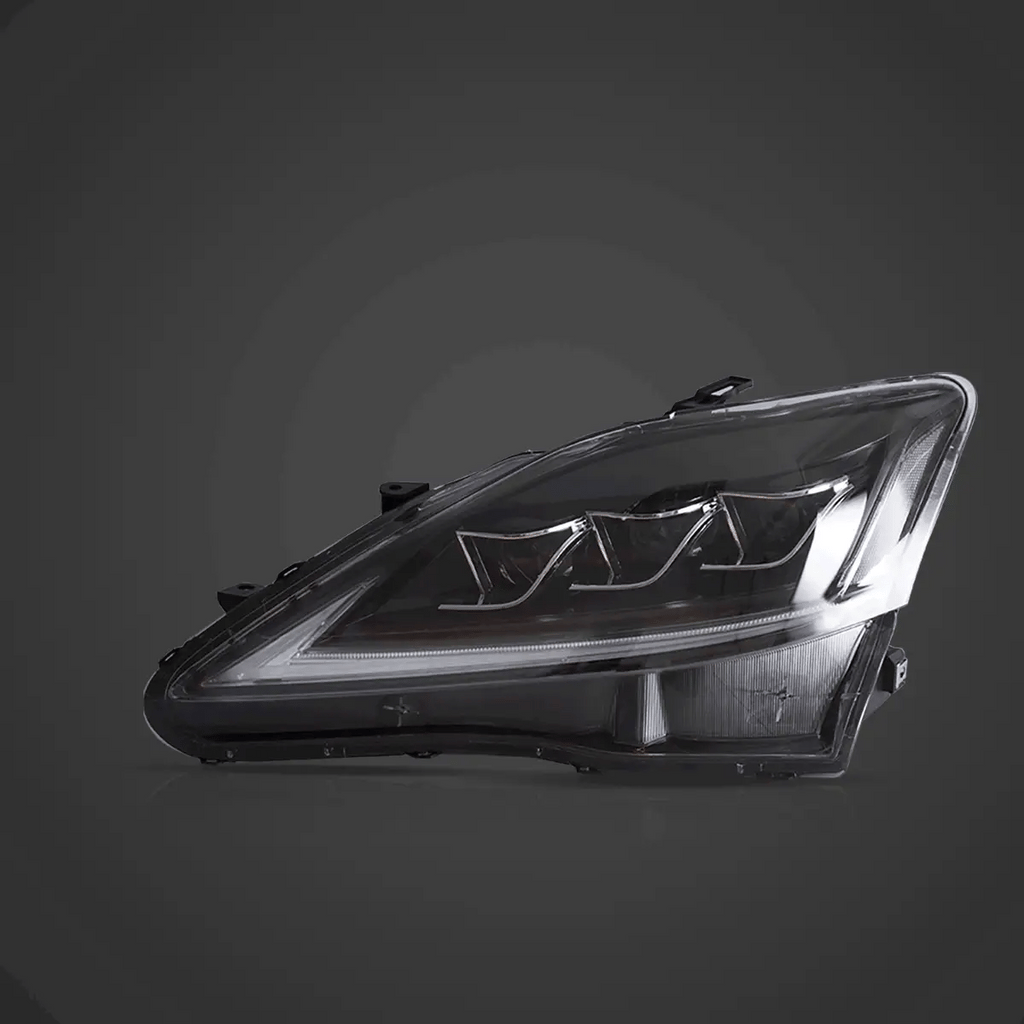 06-12 Lexus IS250/IS250C/IS350/IS220d & 08-14 ISF(XE20) Vland Matrix Projector Headlights E-mark