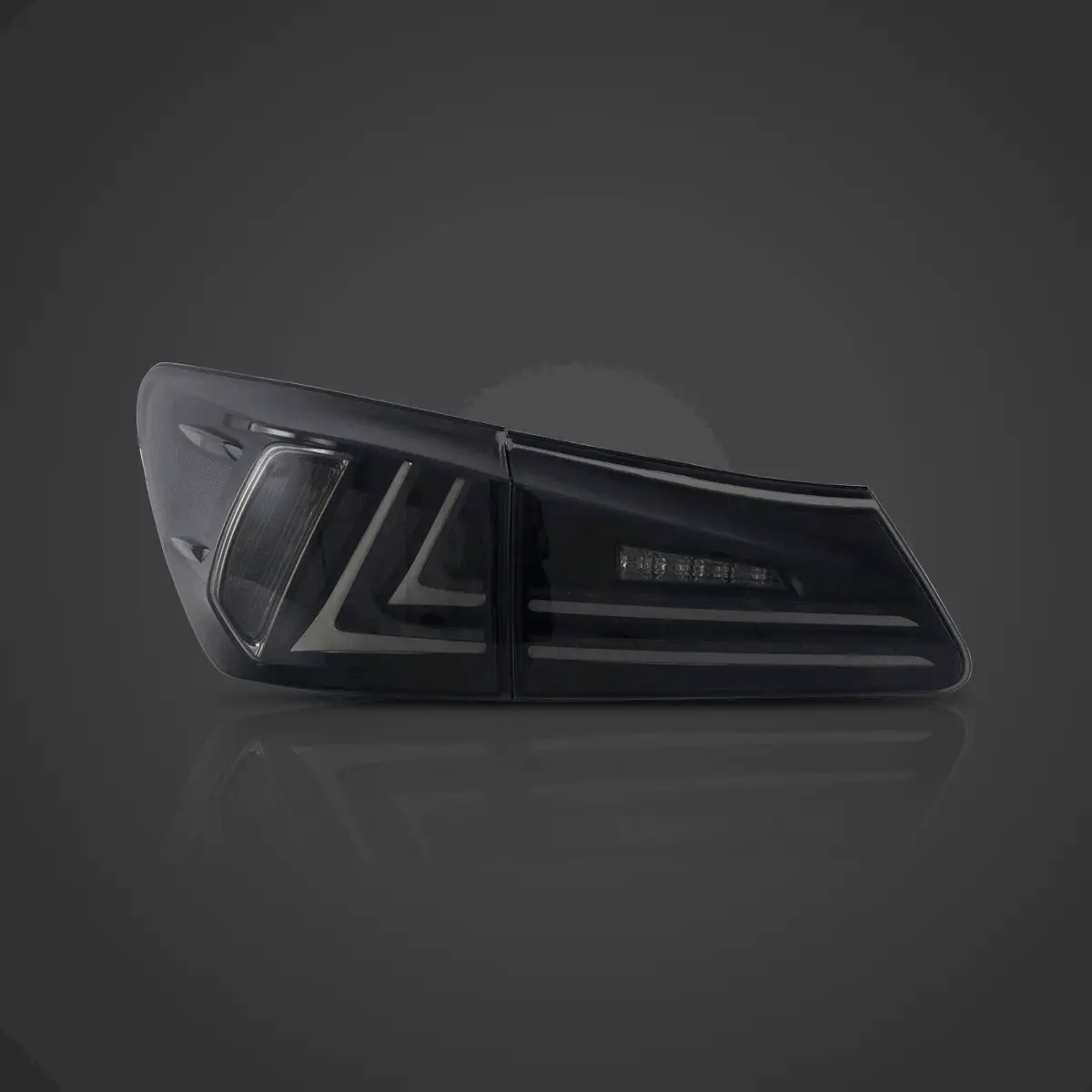 Vland Carlamp LED Tail Lights For Lexus 2006-2012 IS250 IS350 ISF