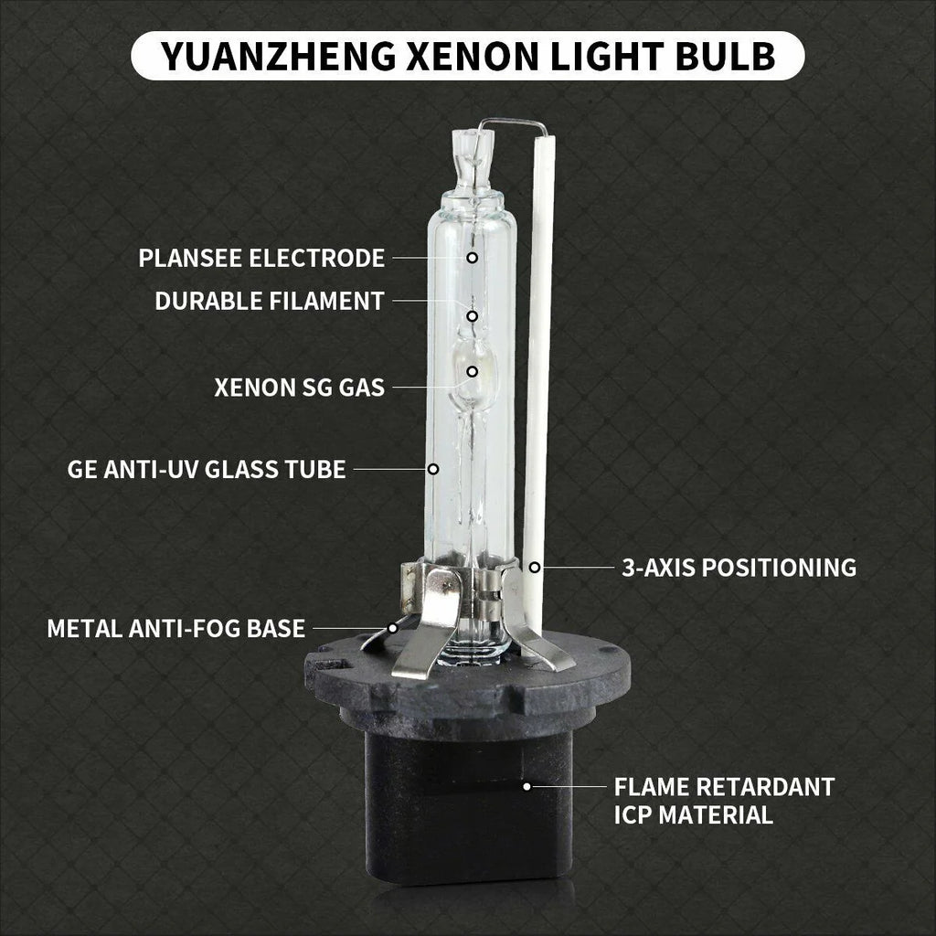 VLAND Lamp 2PCs D2H/H7 Bulb Conversion HID KIT with Ballast 12V 35W/55W 6000K